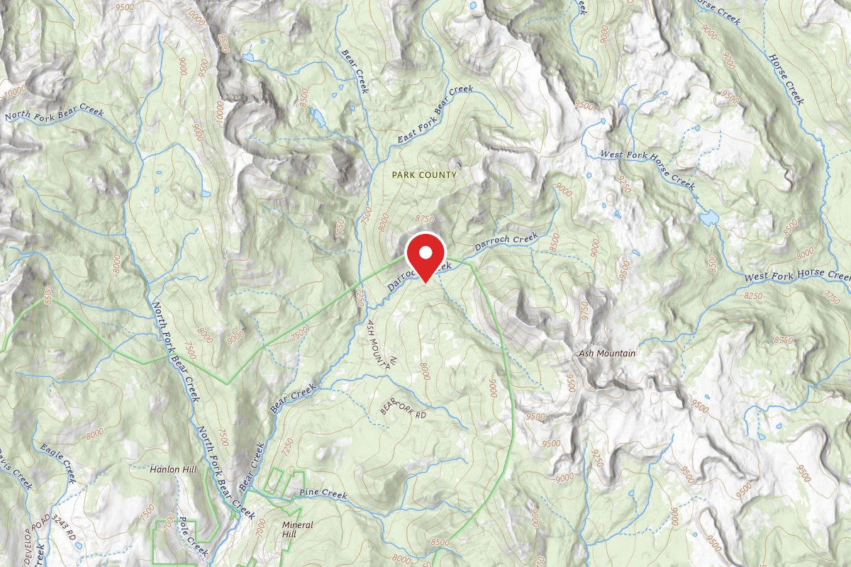 Custer Gallatin Dispersed Campsite DARROCH CREEK ROAD-007