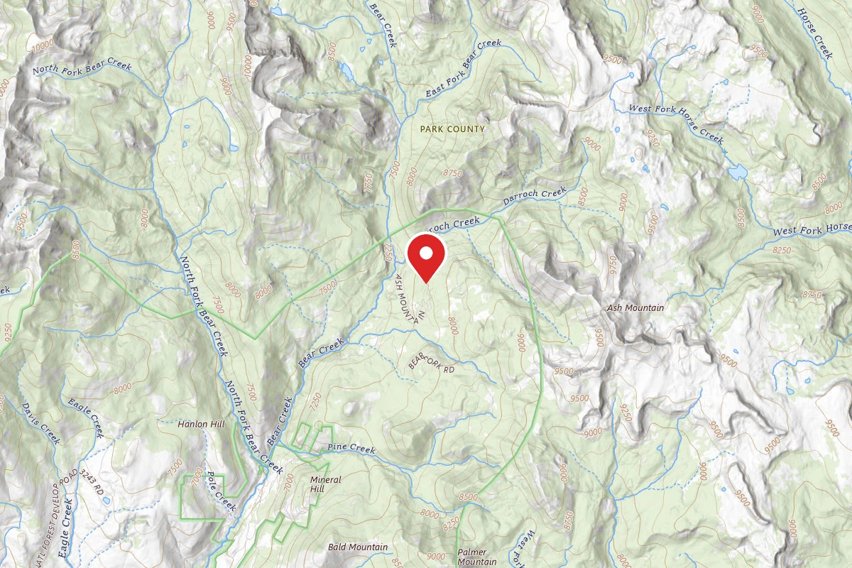 Custer Gallatin Dispersed Campsite ASH MTN ROAD-010