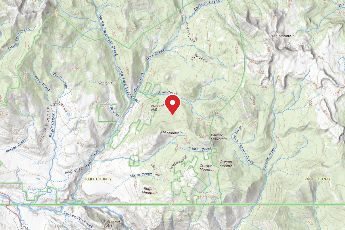 Custer Gallatin Dispersed Campsite BALD MTN ROAD-003