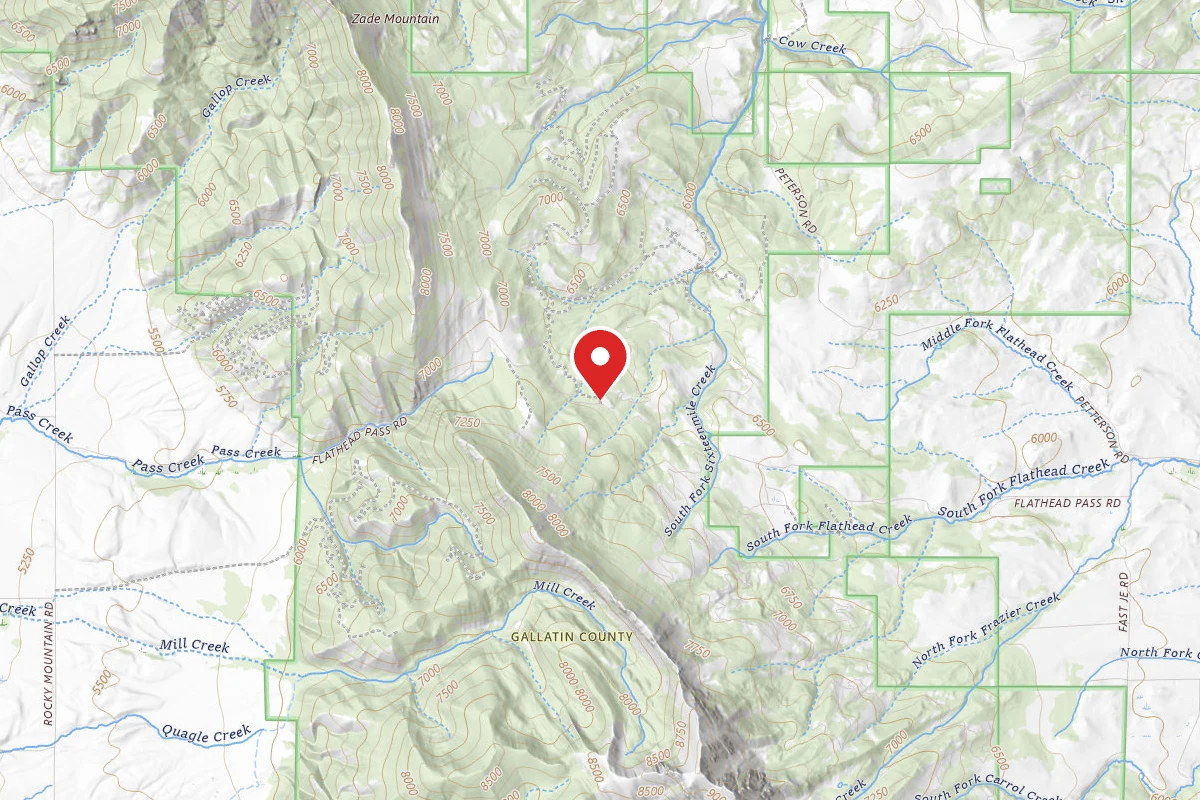 Custer Gallatin Dispersed Campsite FT6980-01