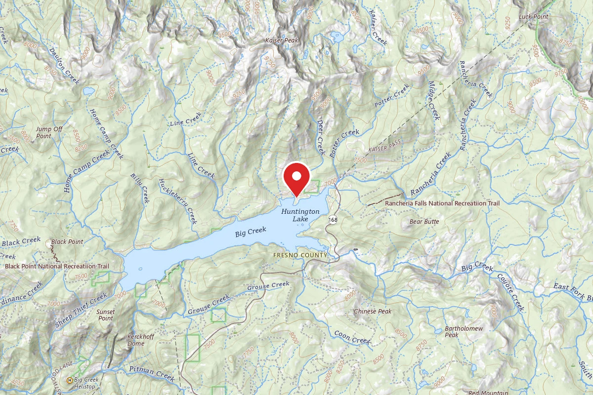 Sno-Park Huntington Lake Parking