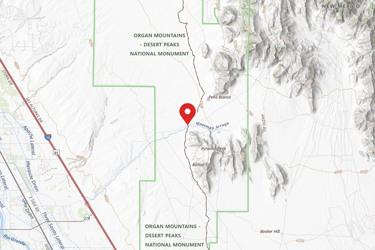 BLM Dispersed camping along B059 New Mexico