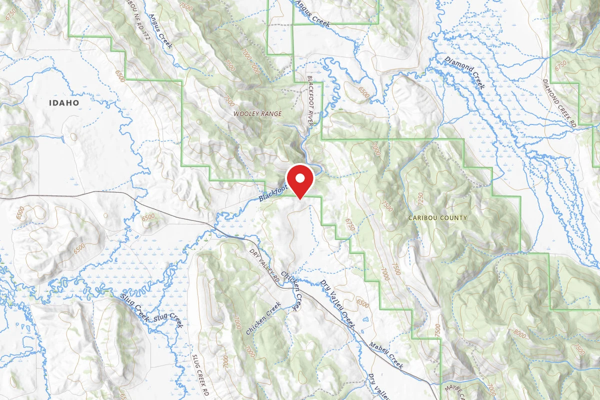Palisades Reservoir Dispersed Camping