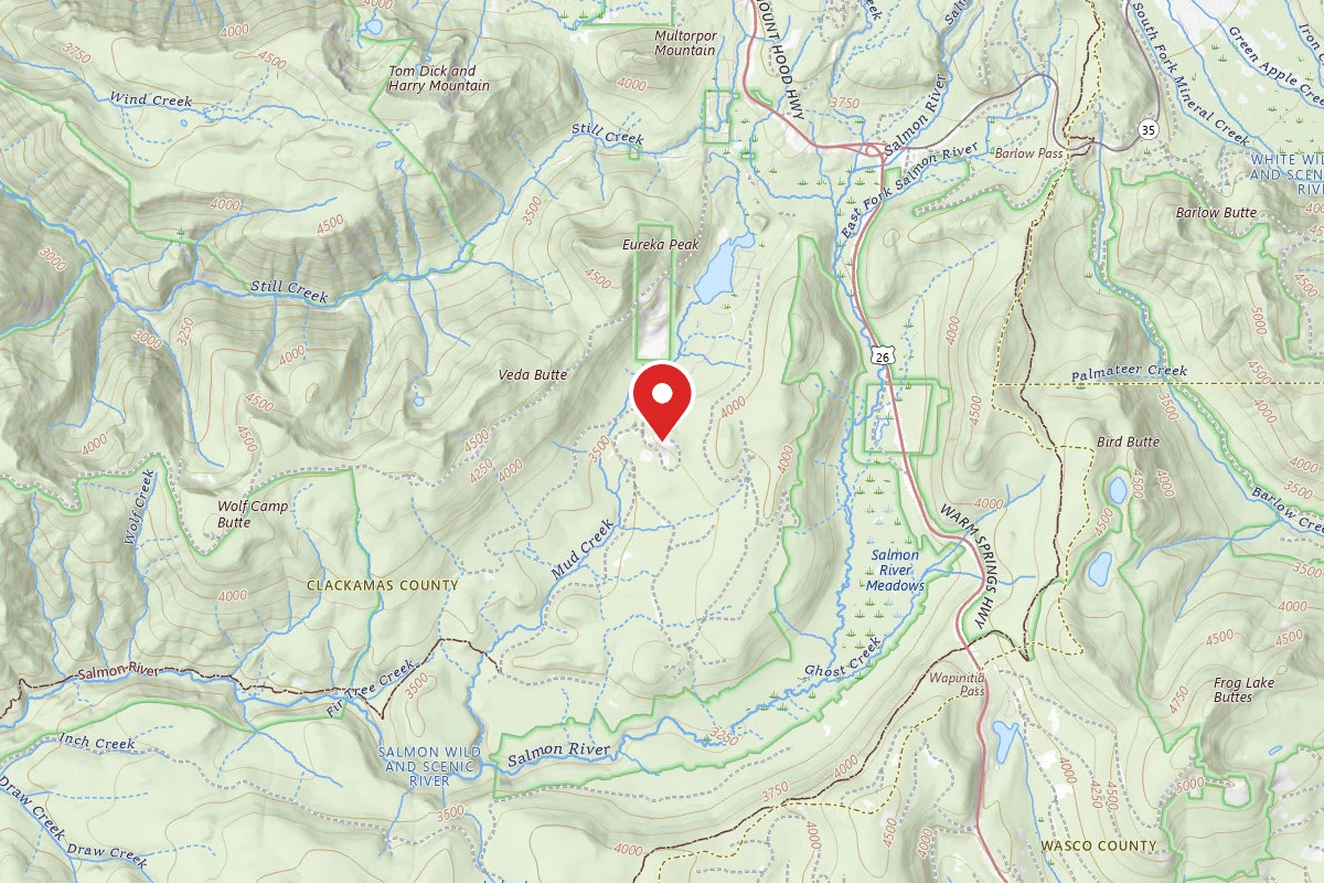 Mount Hood National Forest - NF 2656 -Dispersed Camping