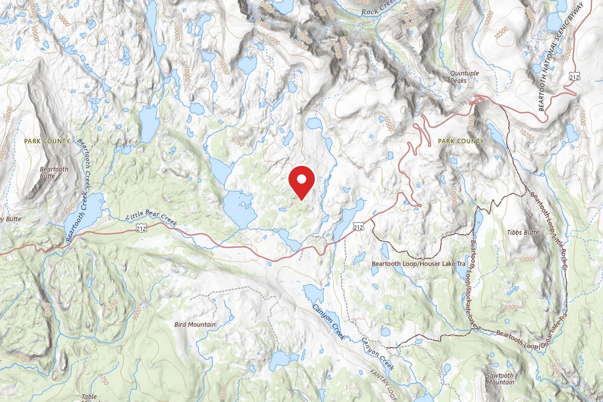 Shoshone NF Dispersed - Beartooth Highway
