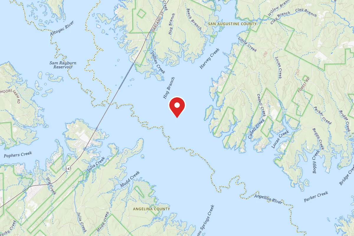 ANGELINA (Sam Rayburn Reservoir Area) 936-897-1068
