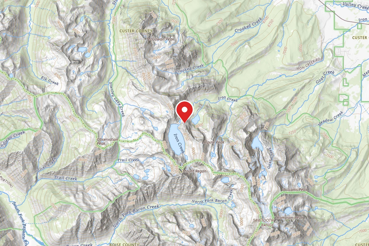 Sawtooth NF - Stanley Lake Road Dispersed