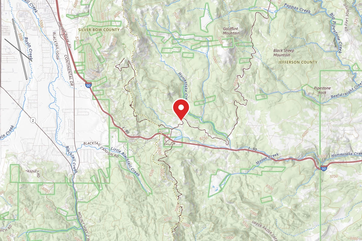 Homestake Pass Dispersed