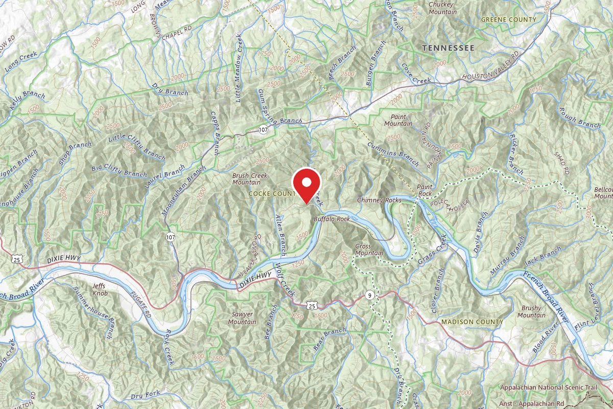 French Broad River Area