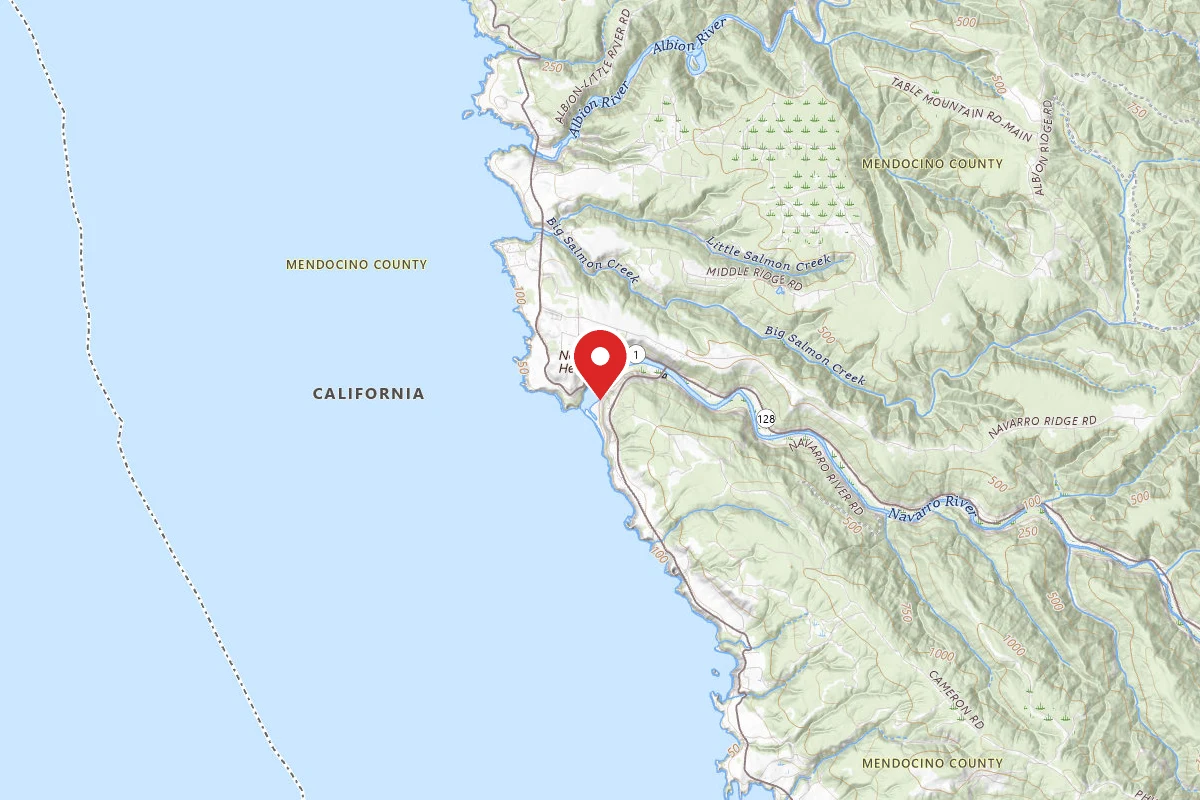 Navarro Beach - Navarro River Redwoods State Park