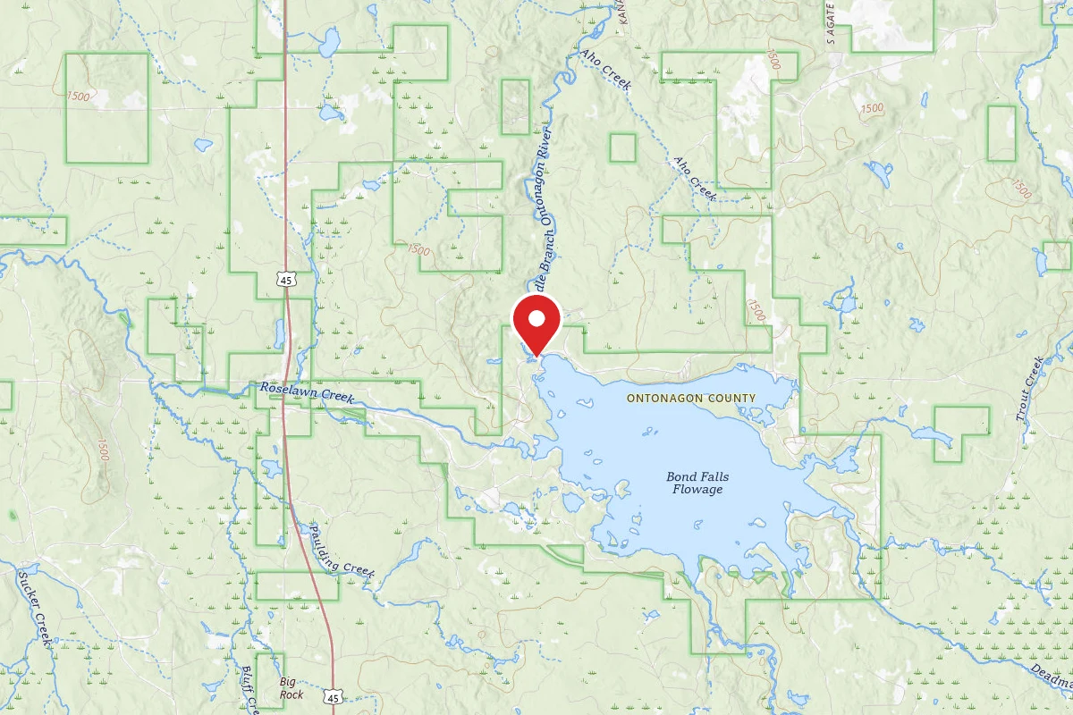 Bond Falls Campground