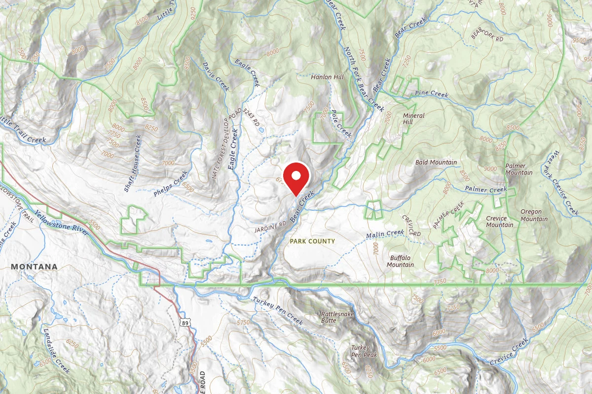 Custer-Gallatin National Forest Dispersed Camping