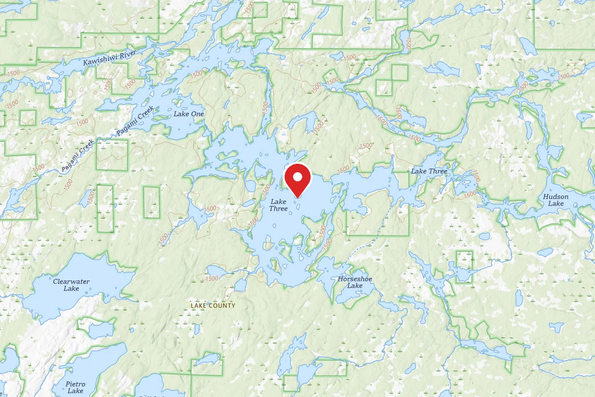 BWCA Lake Three
