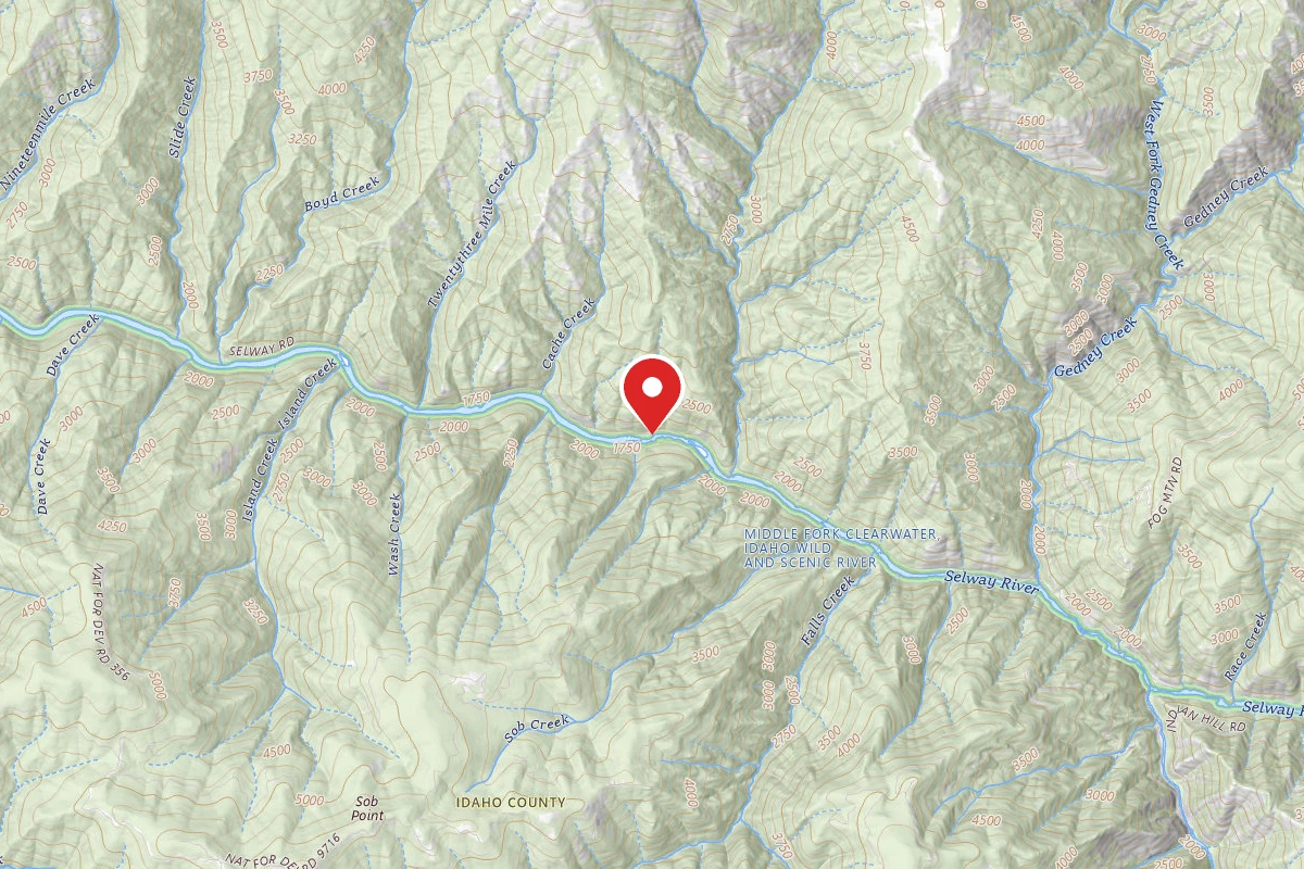 Nez Perce National Forest Twentymile Bar Campground