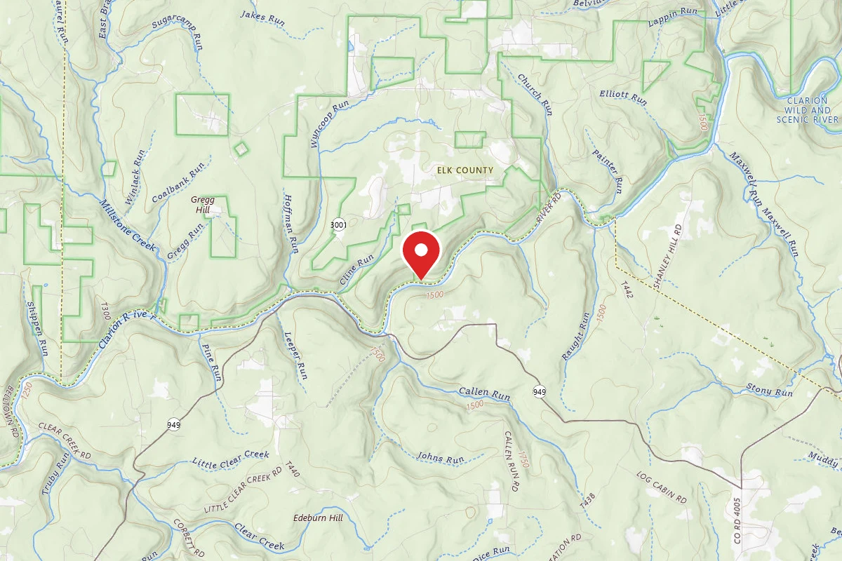 Allegheny NF - Clarion River Dispersed