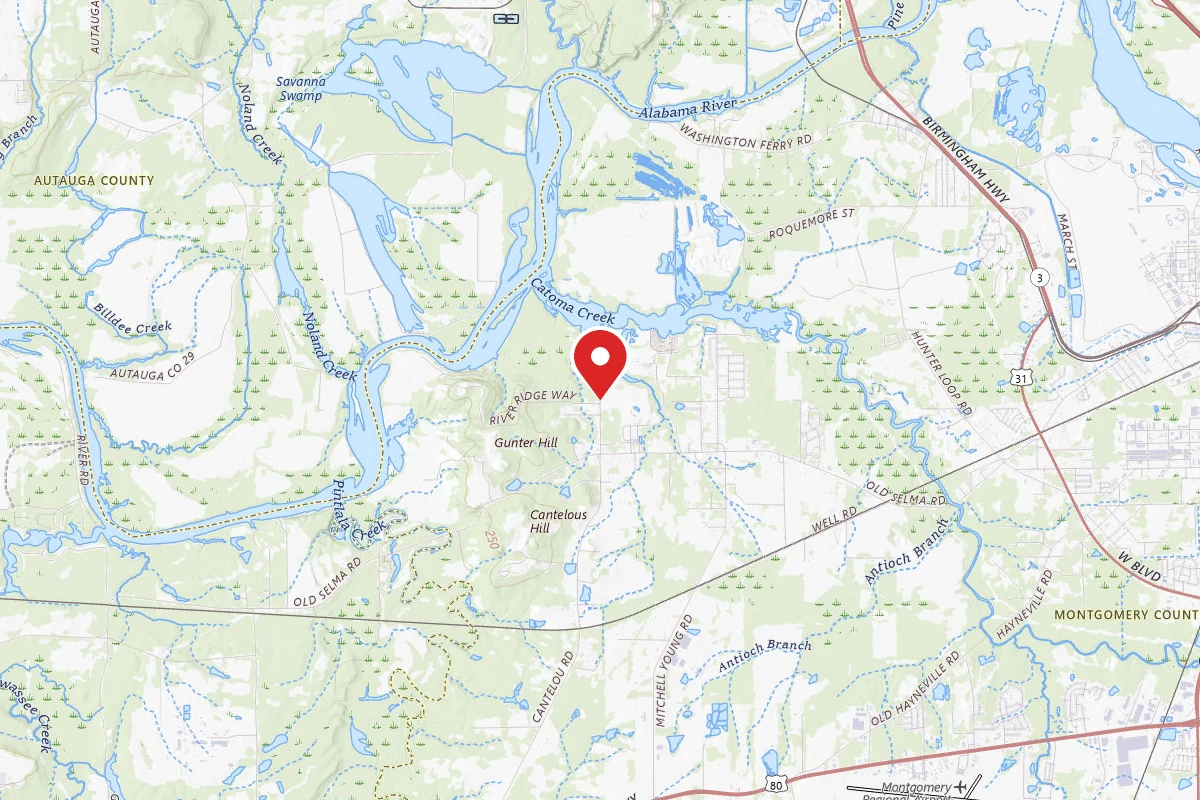 COE Alabama River Lakes Gunter Hill Campground