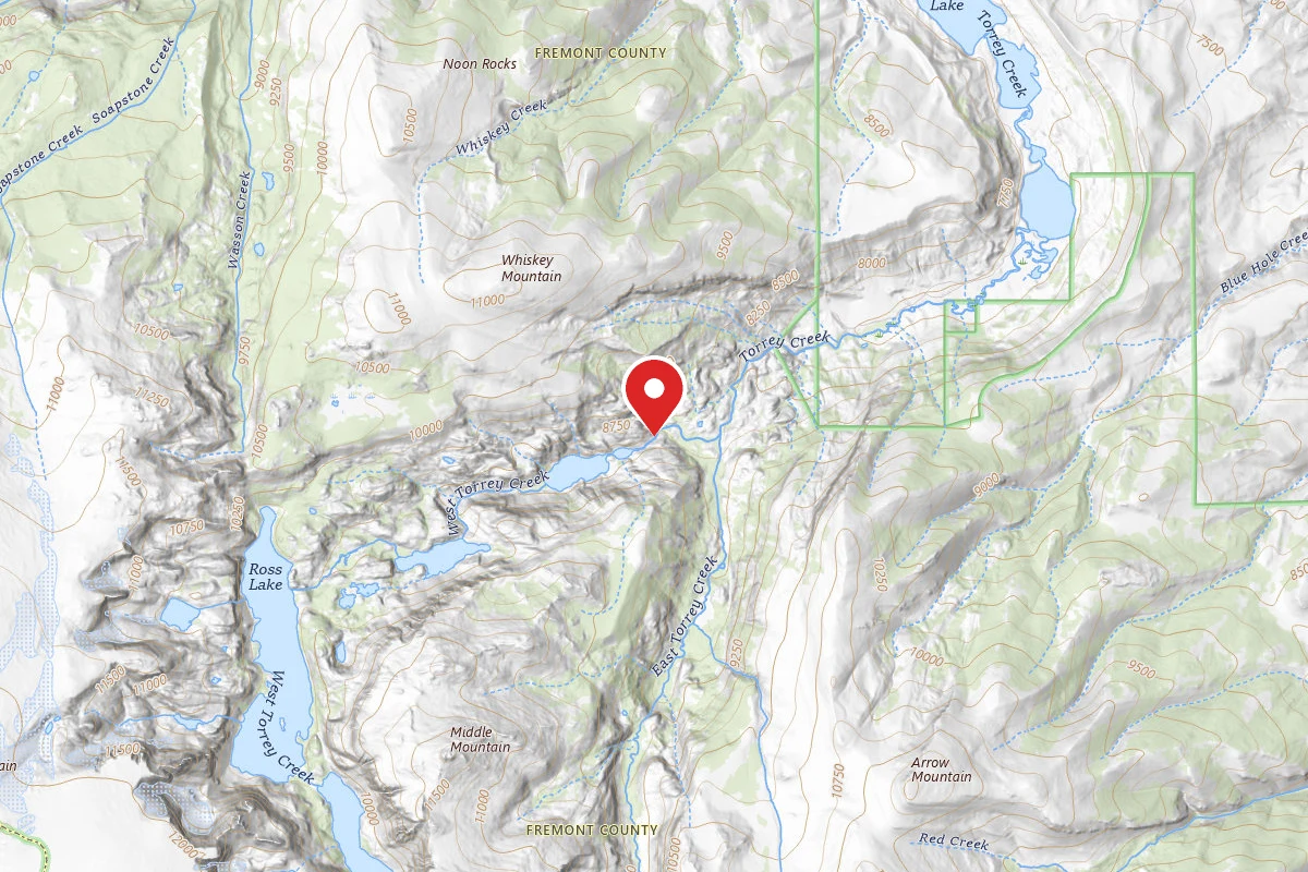 Glacier Trailhead Campsites in Fitzpatrick Wilderness Area