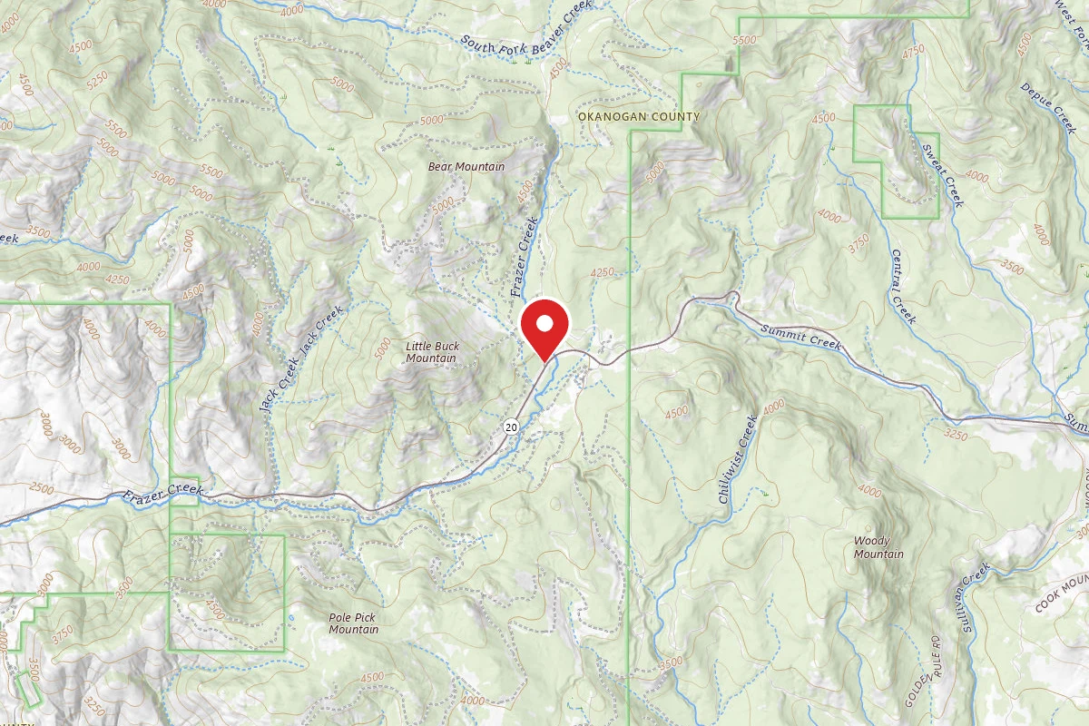 Okanogan National Forest J R Campground
