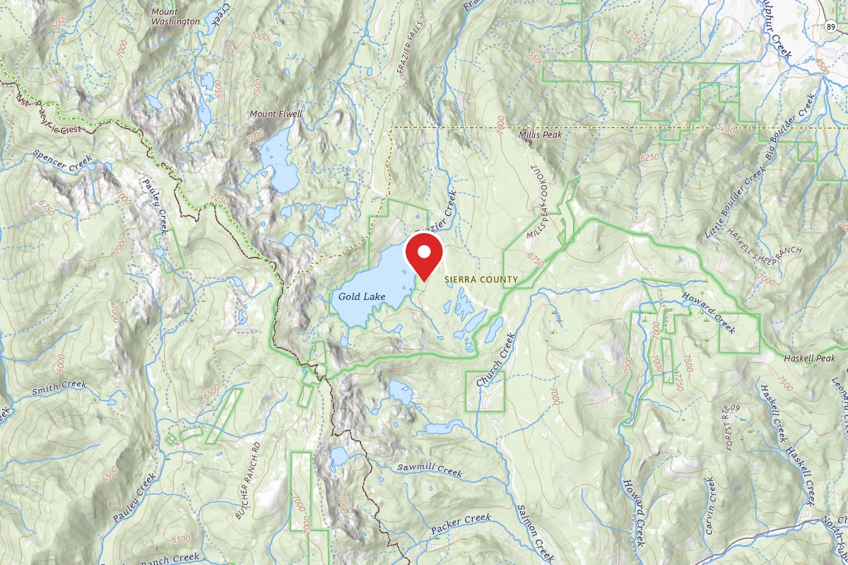 Plumas National Forest Gold Lake Campground