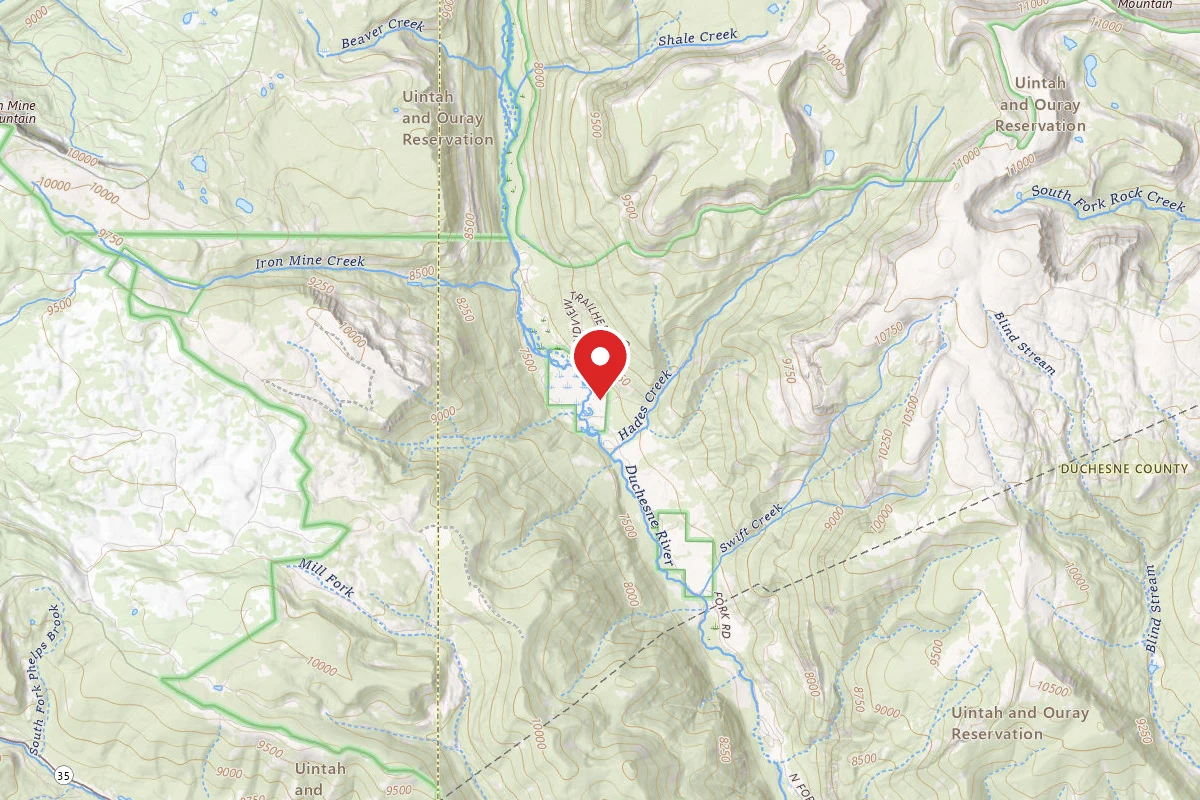 Ashley National Forest Hades Campground