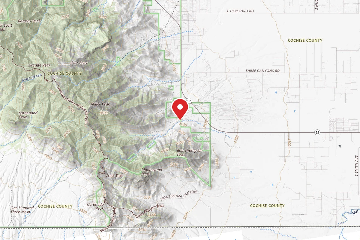 Ash Canyon Road Dispersed