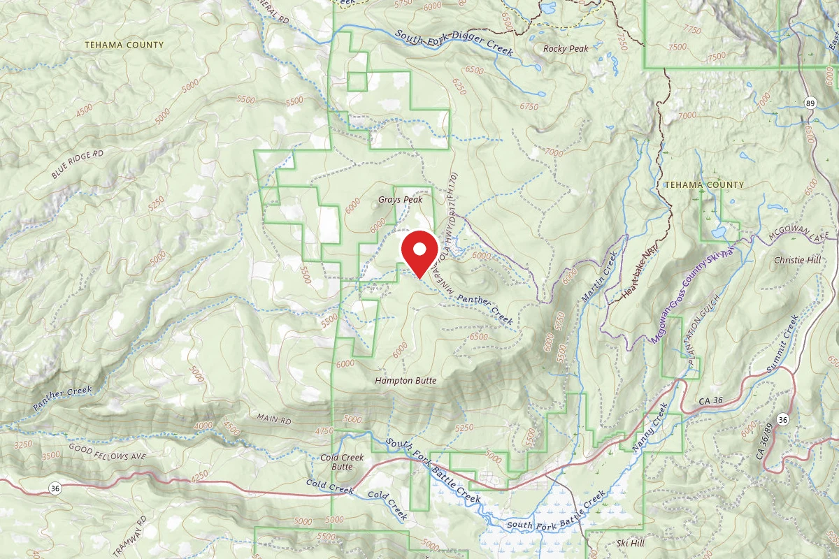 PG&E Lassen National Forest North Battle Creek Campground