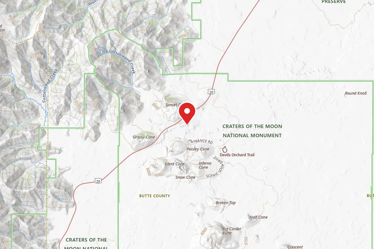 Lava Flow Campground - Craters of the Moon National Monument