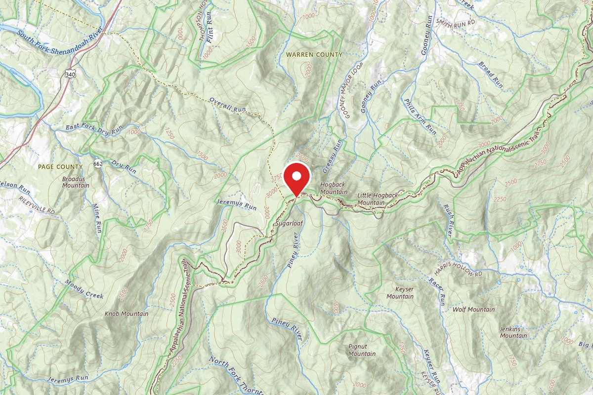 Shenandoah National Park Dispersed Sites
