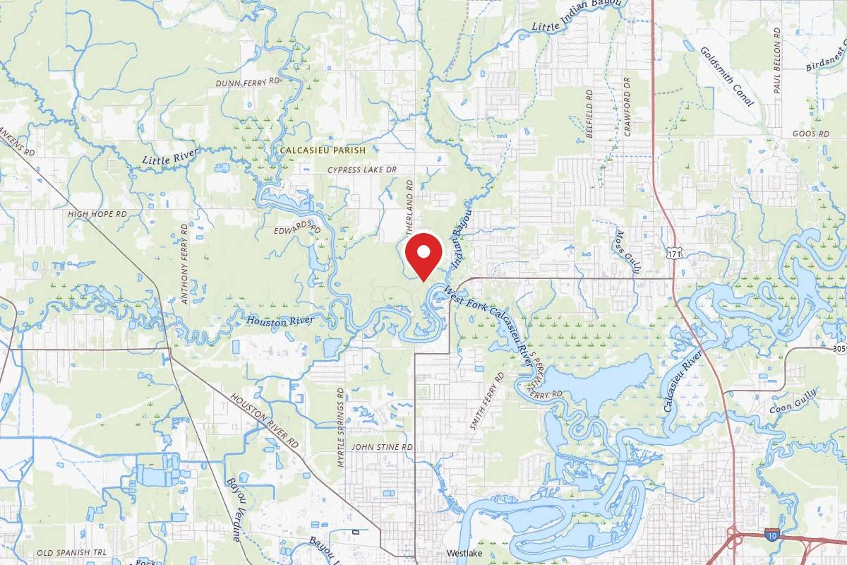 Tentrr State Park Site - Louisiana Sam Houston Jones State Park - Lagoon View G Single Camp