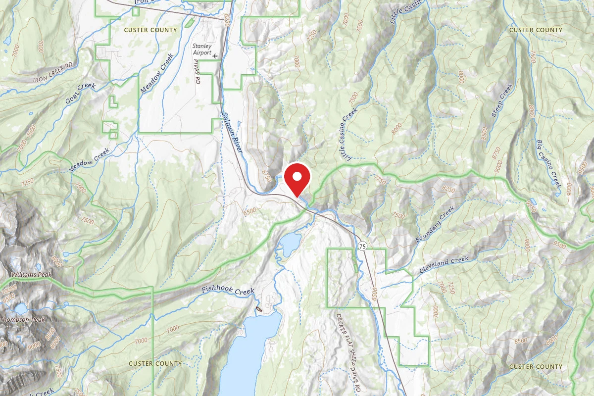 Redfish Lake Overflow Dispersed