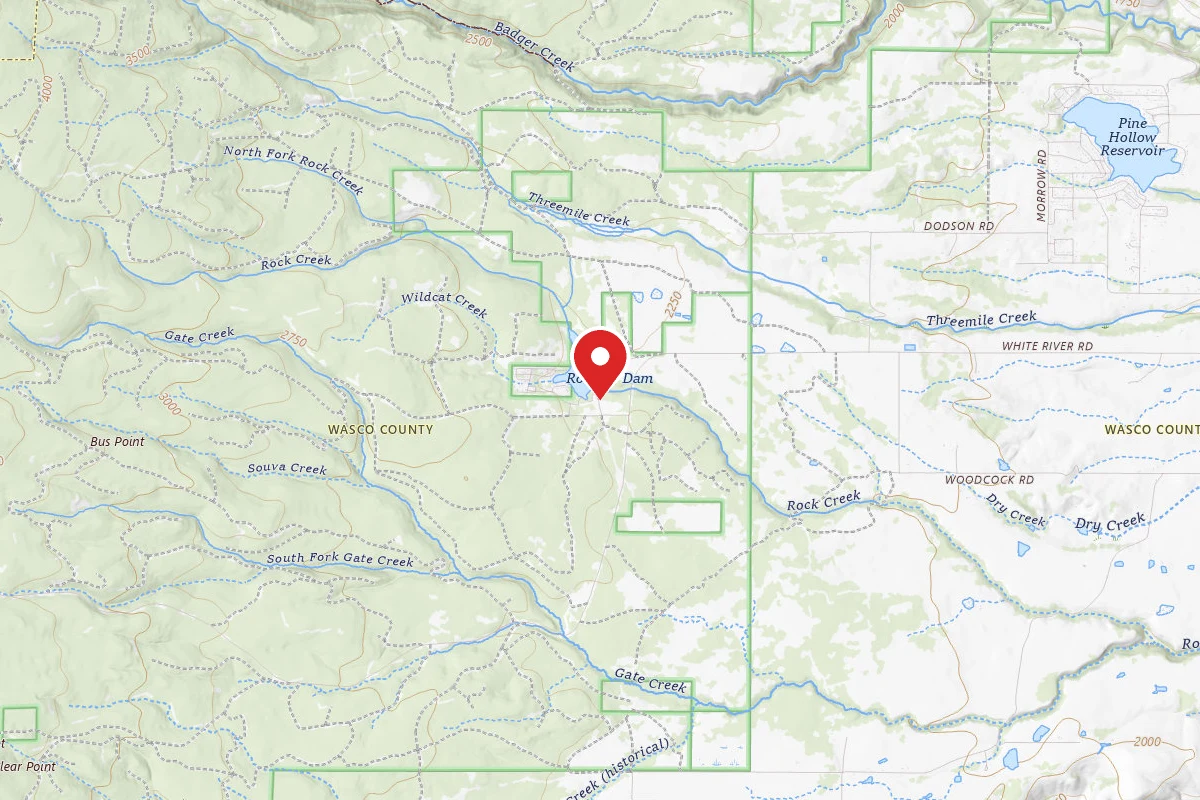 Mount Hood National Forest Rock Creek Reservoir Campground