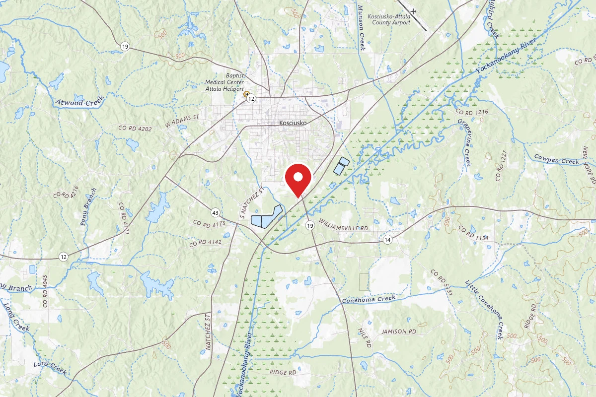 Kosciusko Bicycle Only Camp - Natchez Trace Parkway