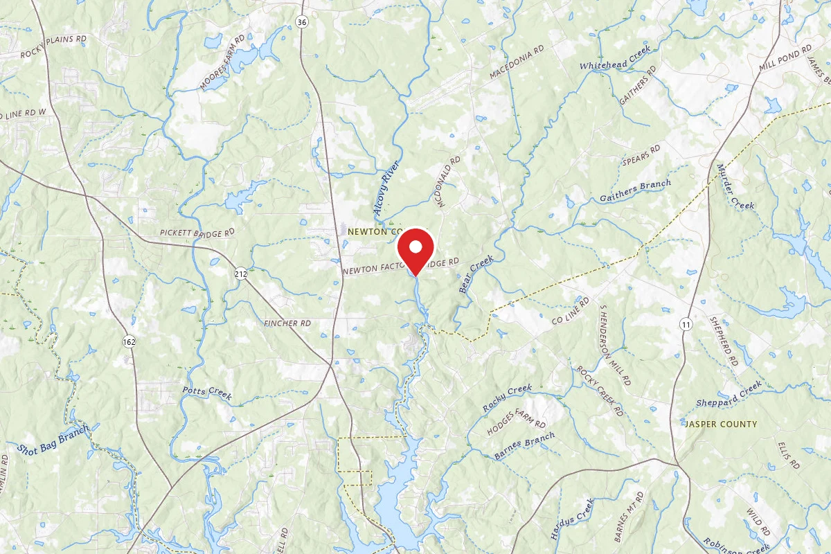 Newton Factory Shoals Rec Area