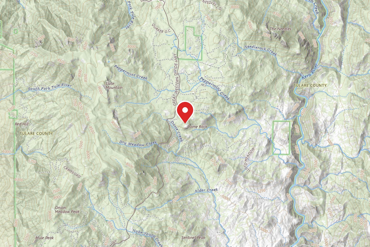 Dome Rock Dispersed Camping