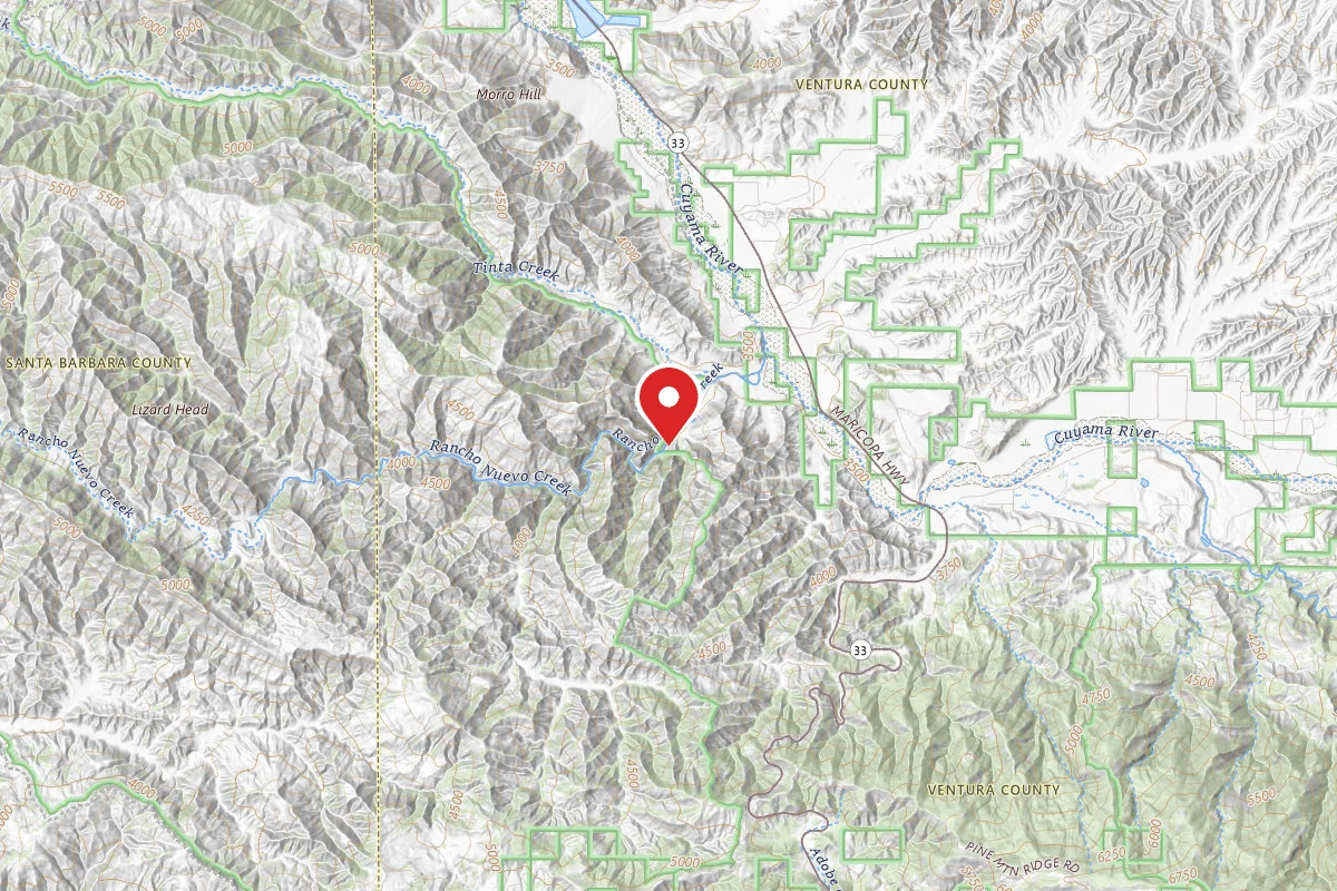 Los Padres National Forest Rancho Nuevo Campground