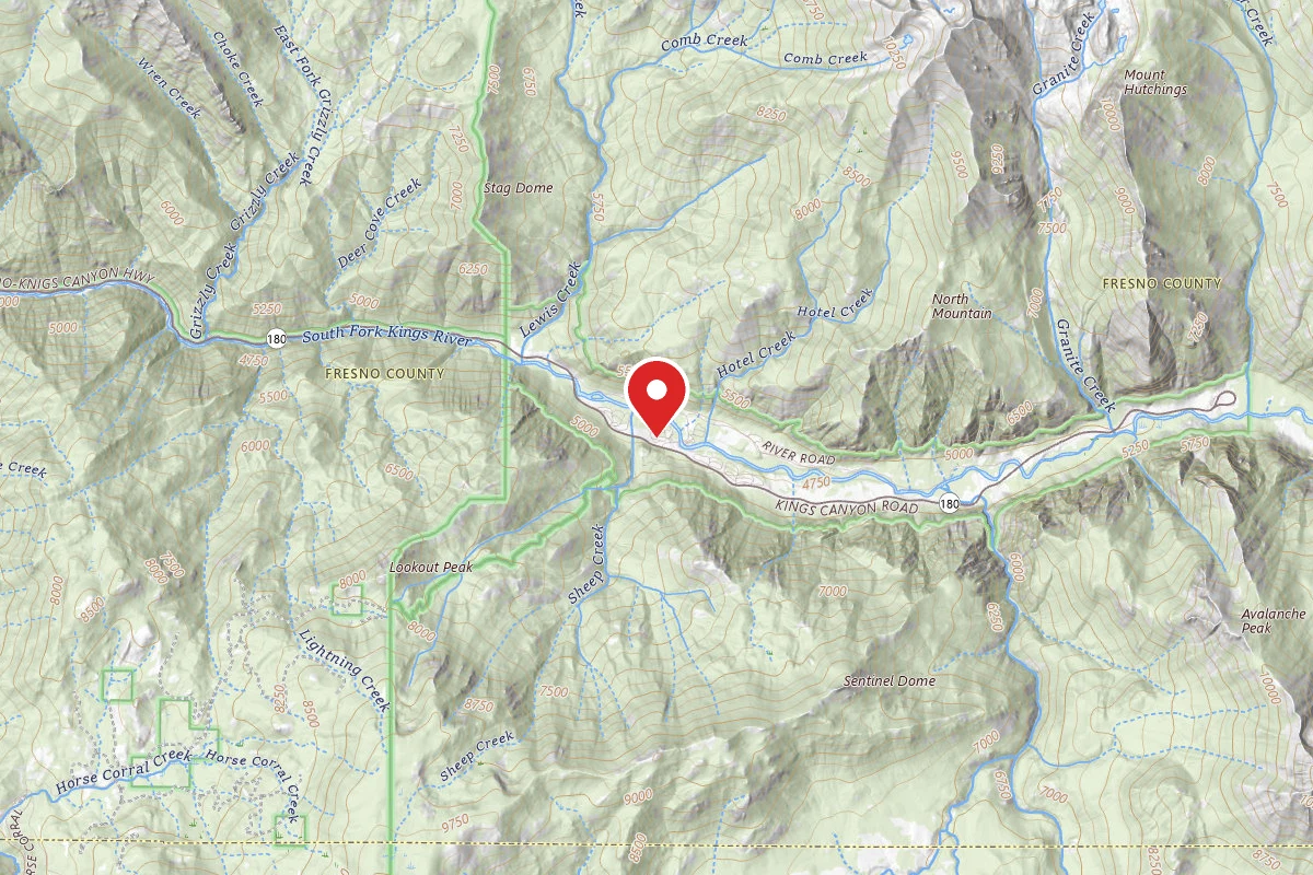 Sentinel Campground - Kings Canyon National Park