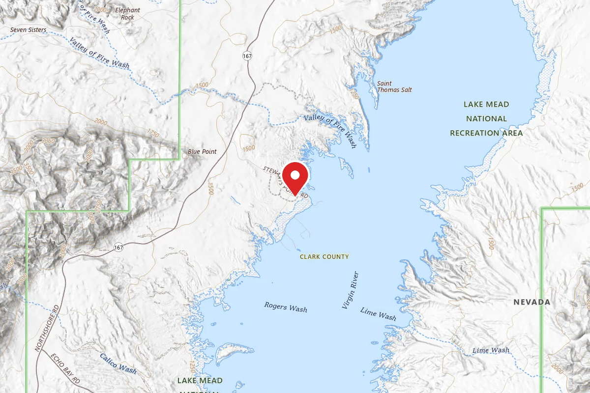 Lake Mead NRA - Stewart’s Point Dispersed Camping