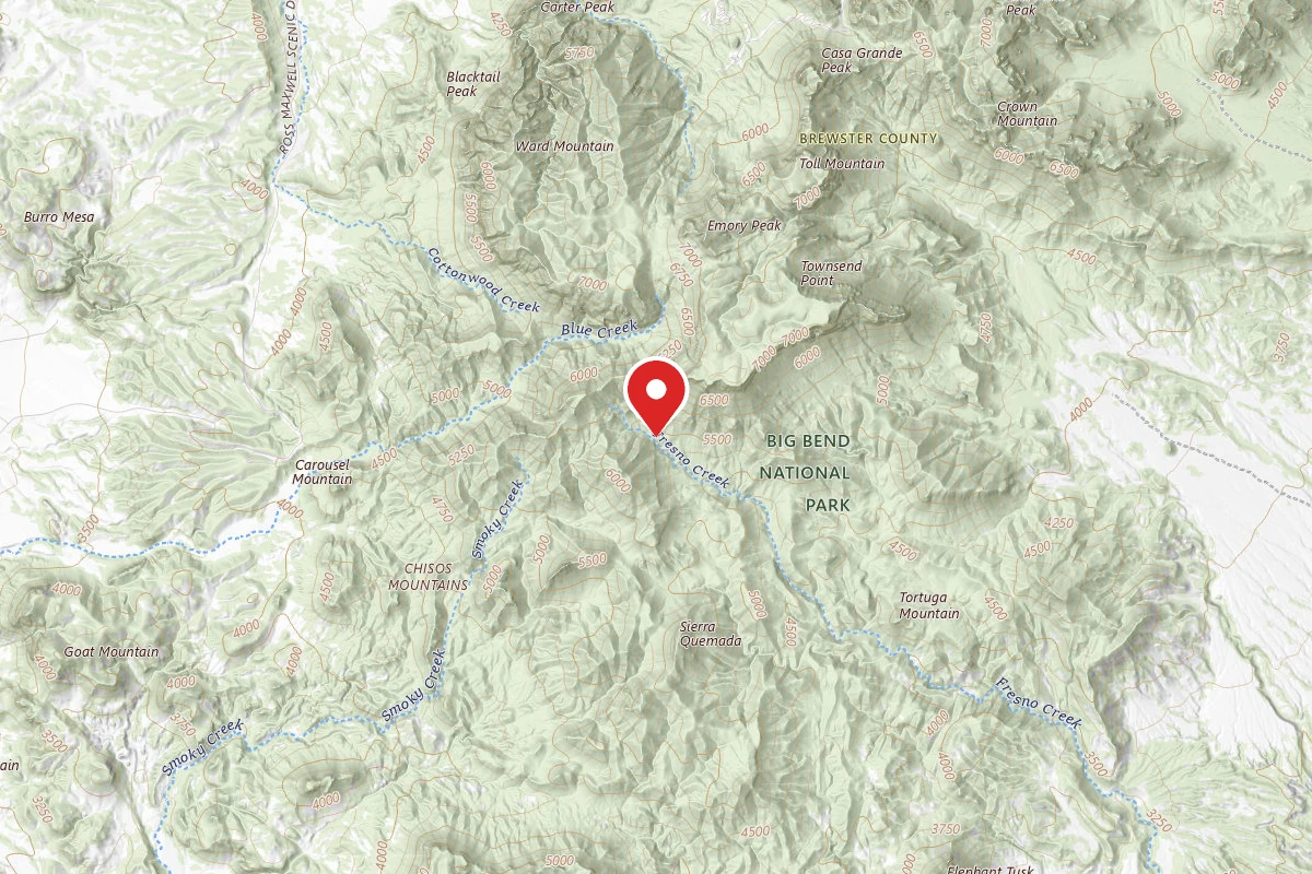 South Rim 4 Loop Backpacking Site