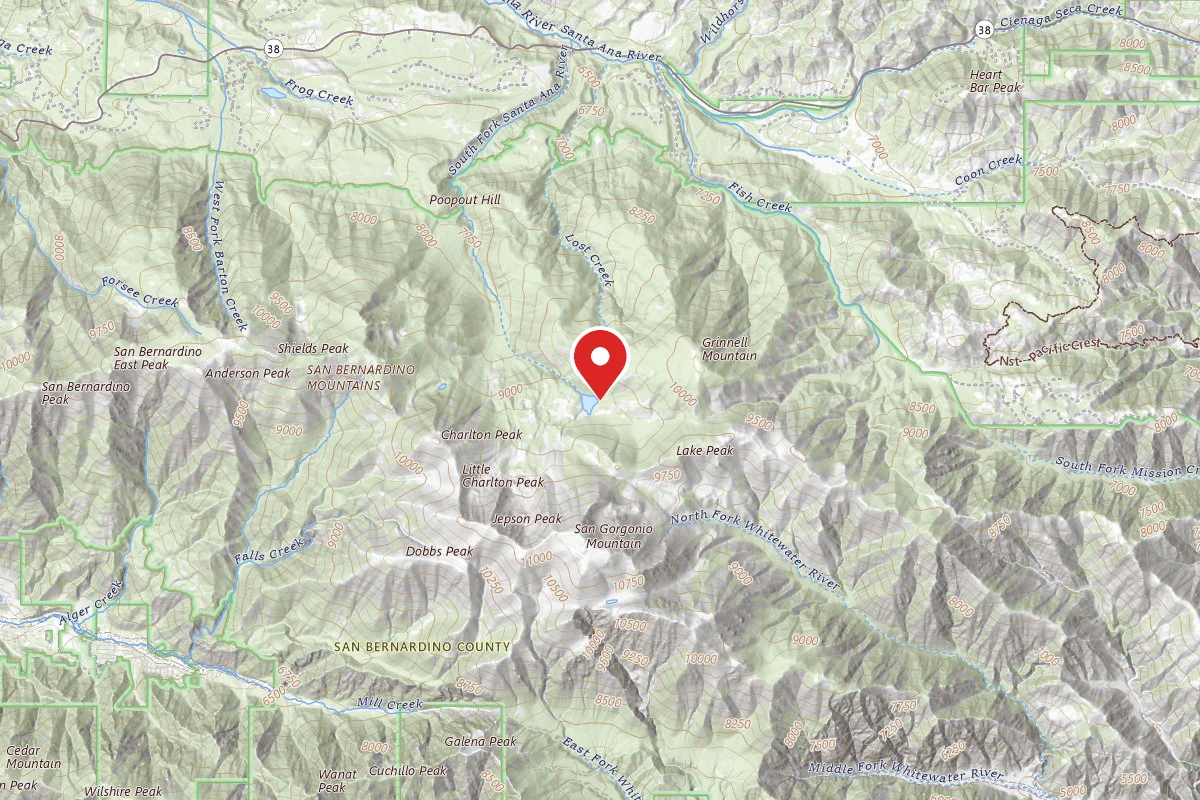 Dry Lake Backpacking Campground