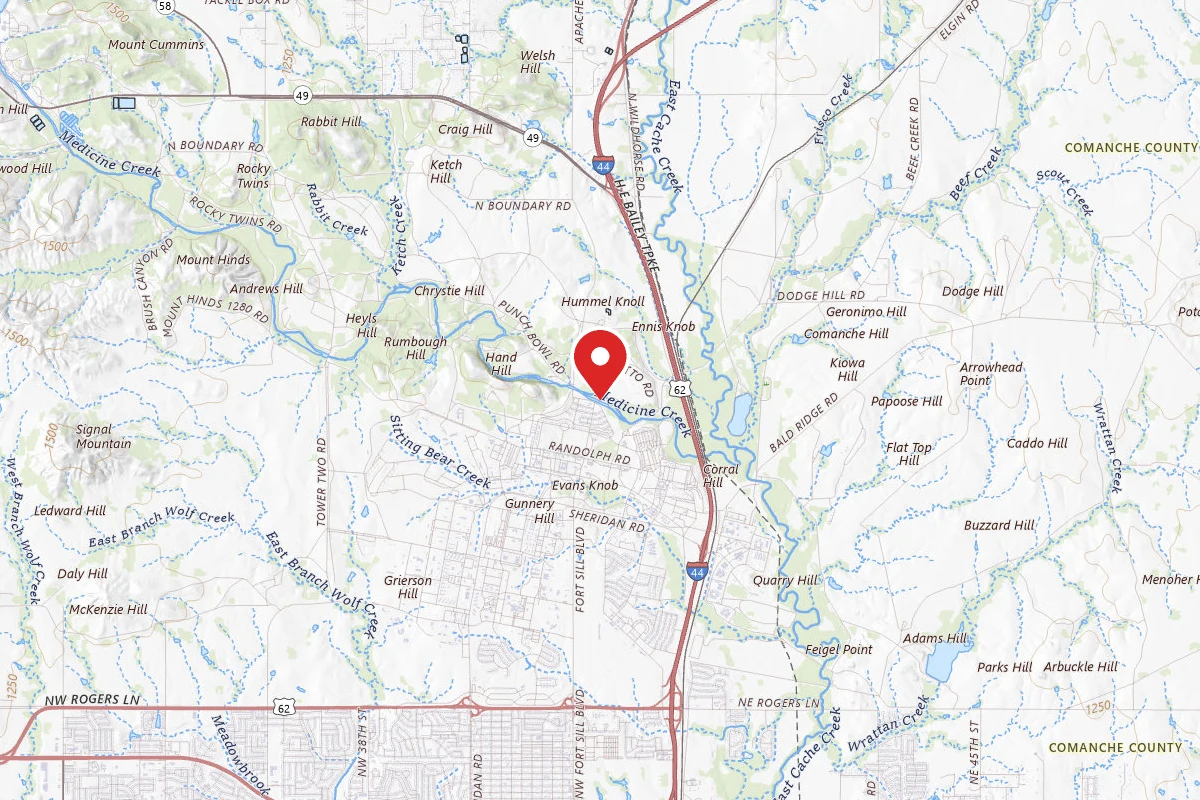Military Park Fort Sill Medicine Creek RV Park
