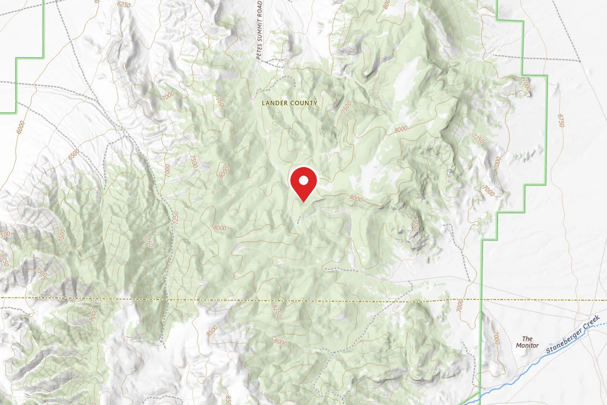 Toiyabe National Forest Toquima Cave Campground
