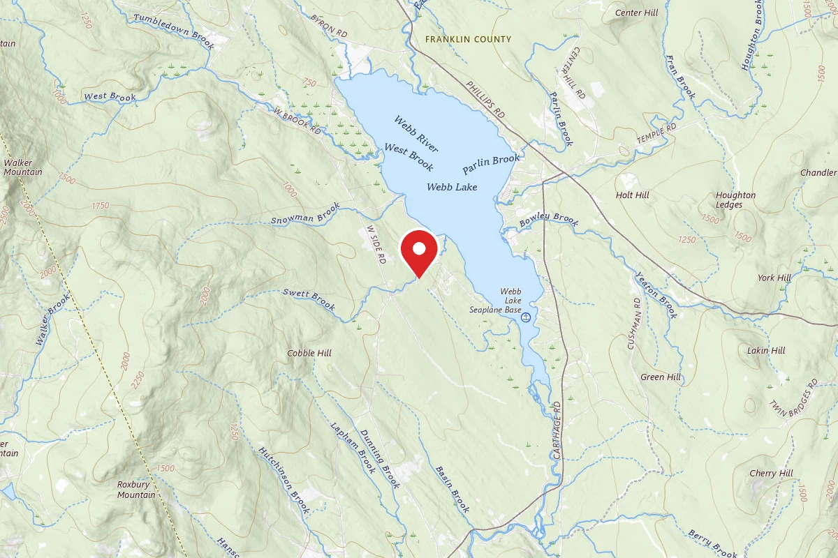 Tentrr State Park Site - Maine Mount Blue State Park - Wooded Site - Single Camp