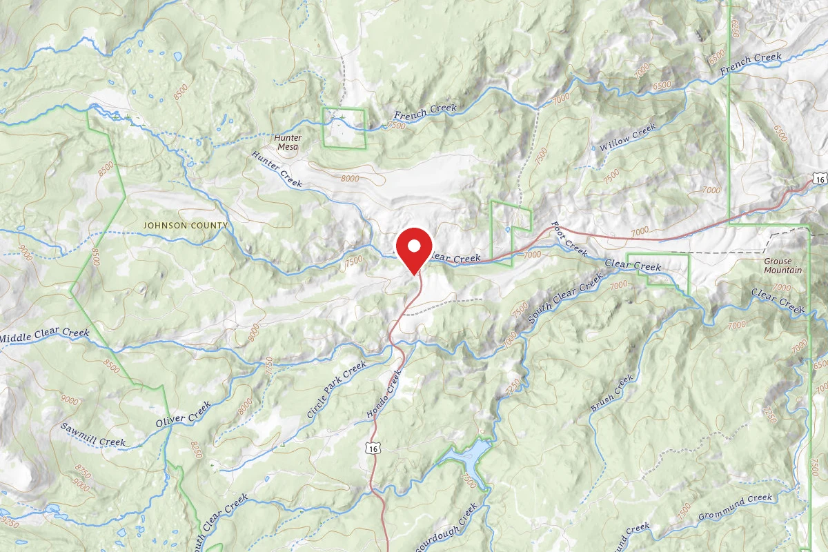 Highway 16 Dispersed Site