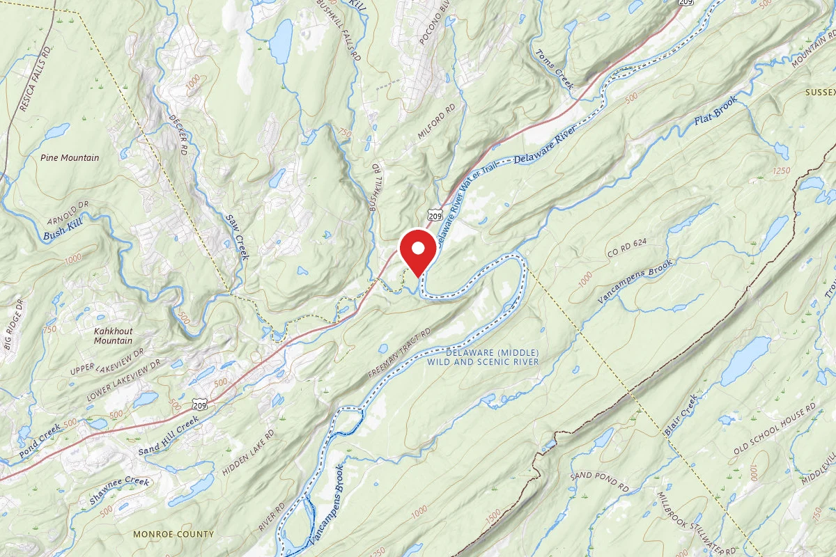 Bushkill Creek - Delaware Water Gap NRA