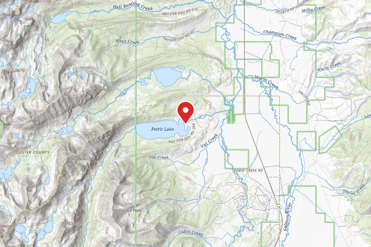 Pettit Lake Campground