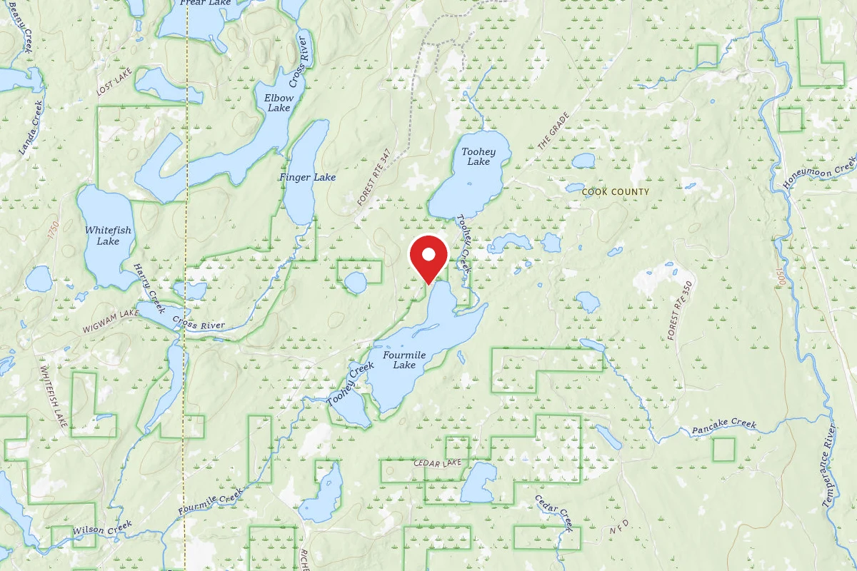 Fourmile Lk Rustic Campground & Backcountry Sites