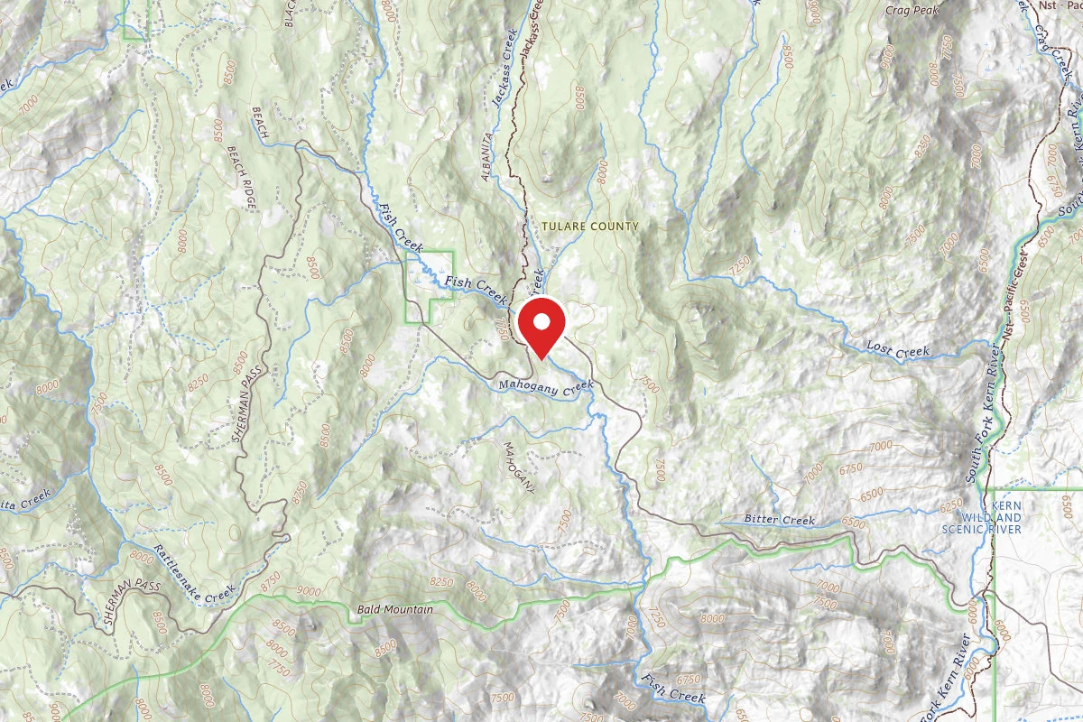 Sequoia National Forest Fish Creek Campground