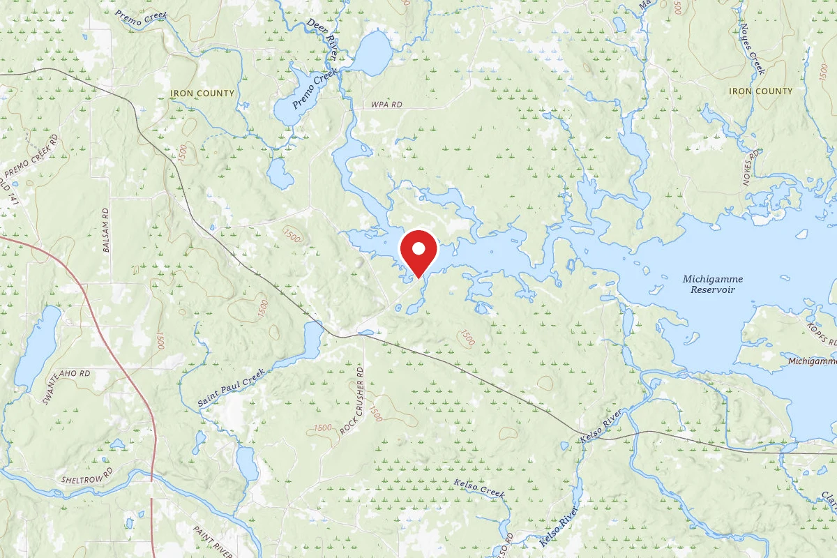 Michigamme Reservoir Site 19