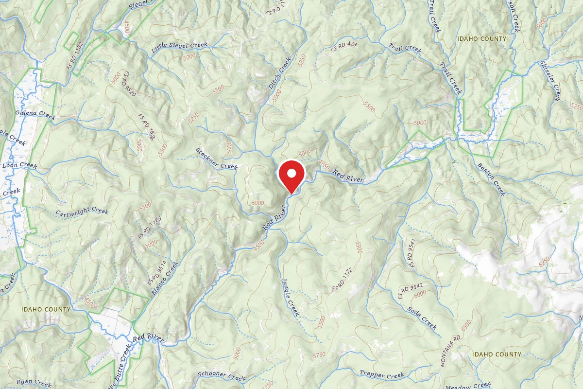 Nez Perce National Forest Ditch Creek Campground