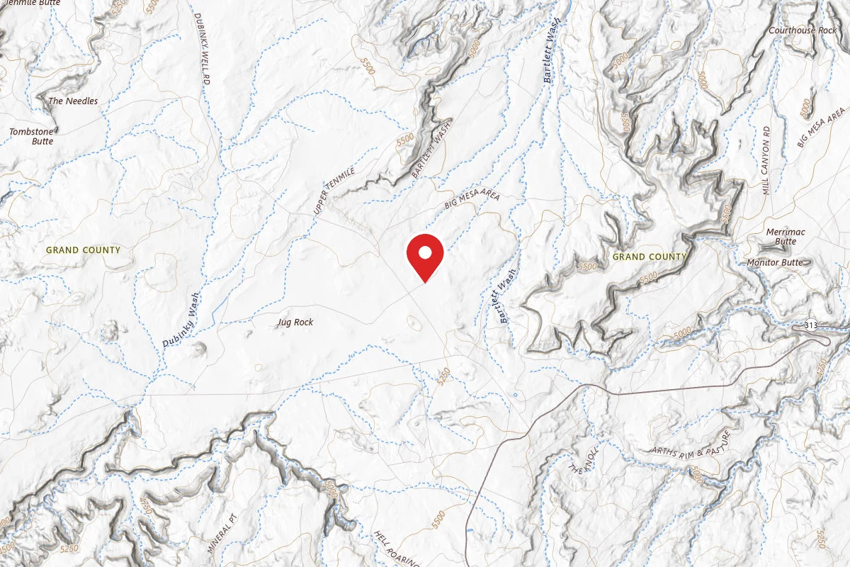 BLM Bartlett Flat Dispersed Camping Area